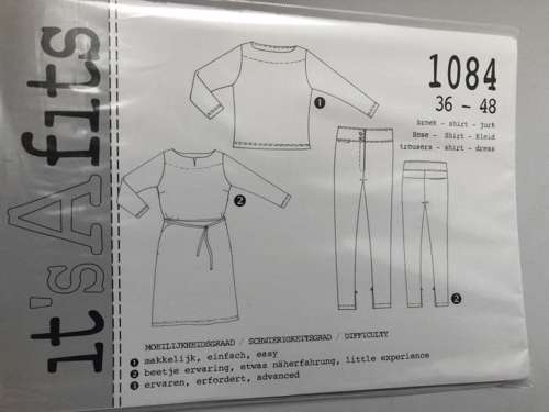 It\'s a fits - 1084 bukser, bluse og kjole